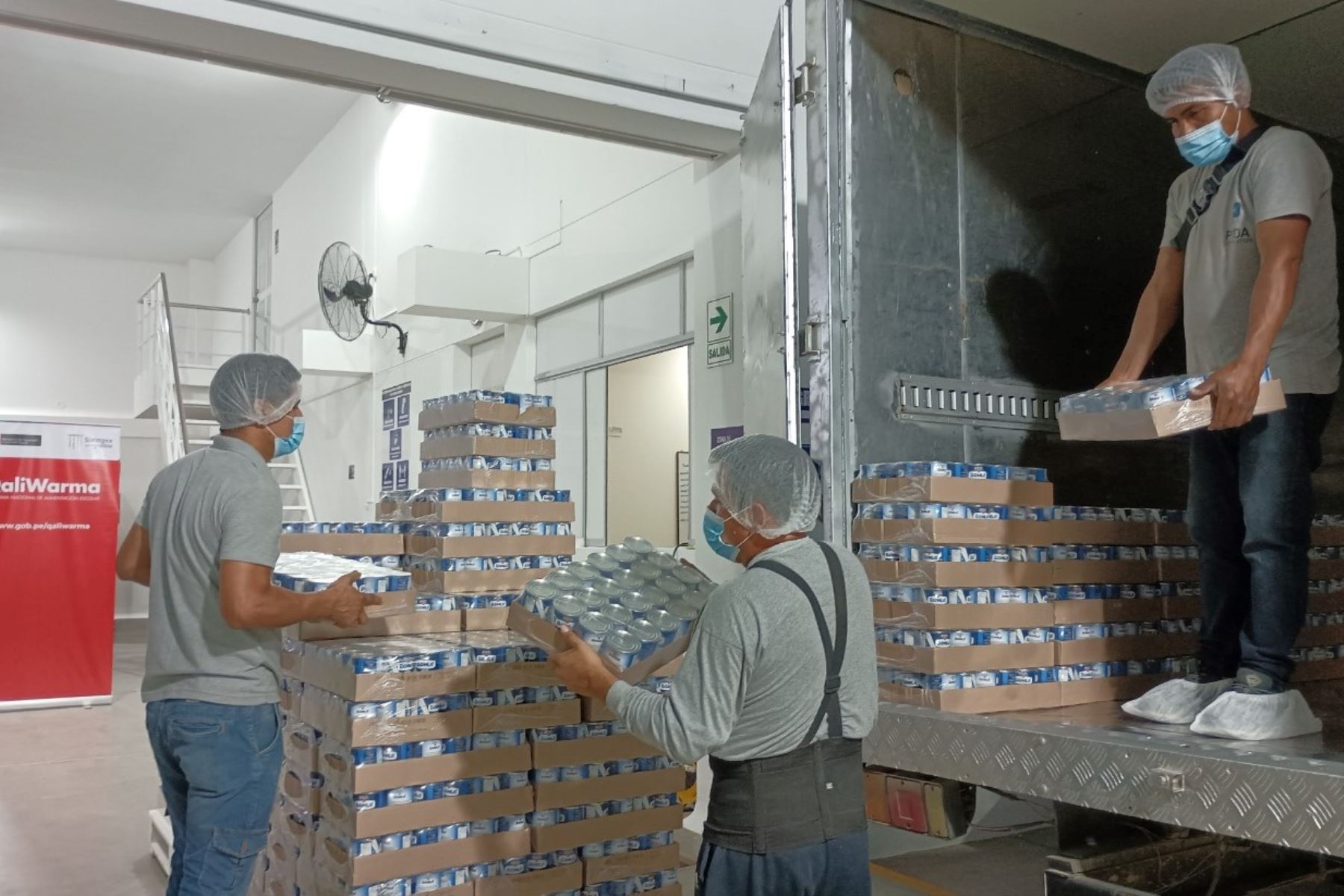 Qali Warma entrega 750 toneladas de alimentos para 139,000 escolares de Lambayeque