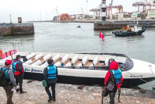 El Ministerio de Transportes y Comunicaciones (MTC) inspeccionó el cumplimiento de las medidas de seguridad para el servicio de transporte turístico acuático en el Callao con el objetivo de garantizar la seguridad de los pasajeros.