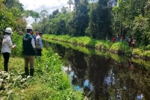 Loreto:declaran en emergencia zona afectada por derrame de petróleo en Cuninuco y Urarinas