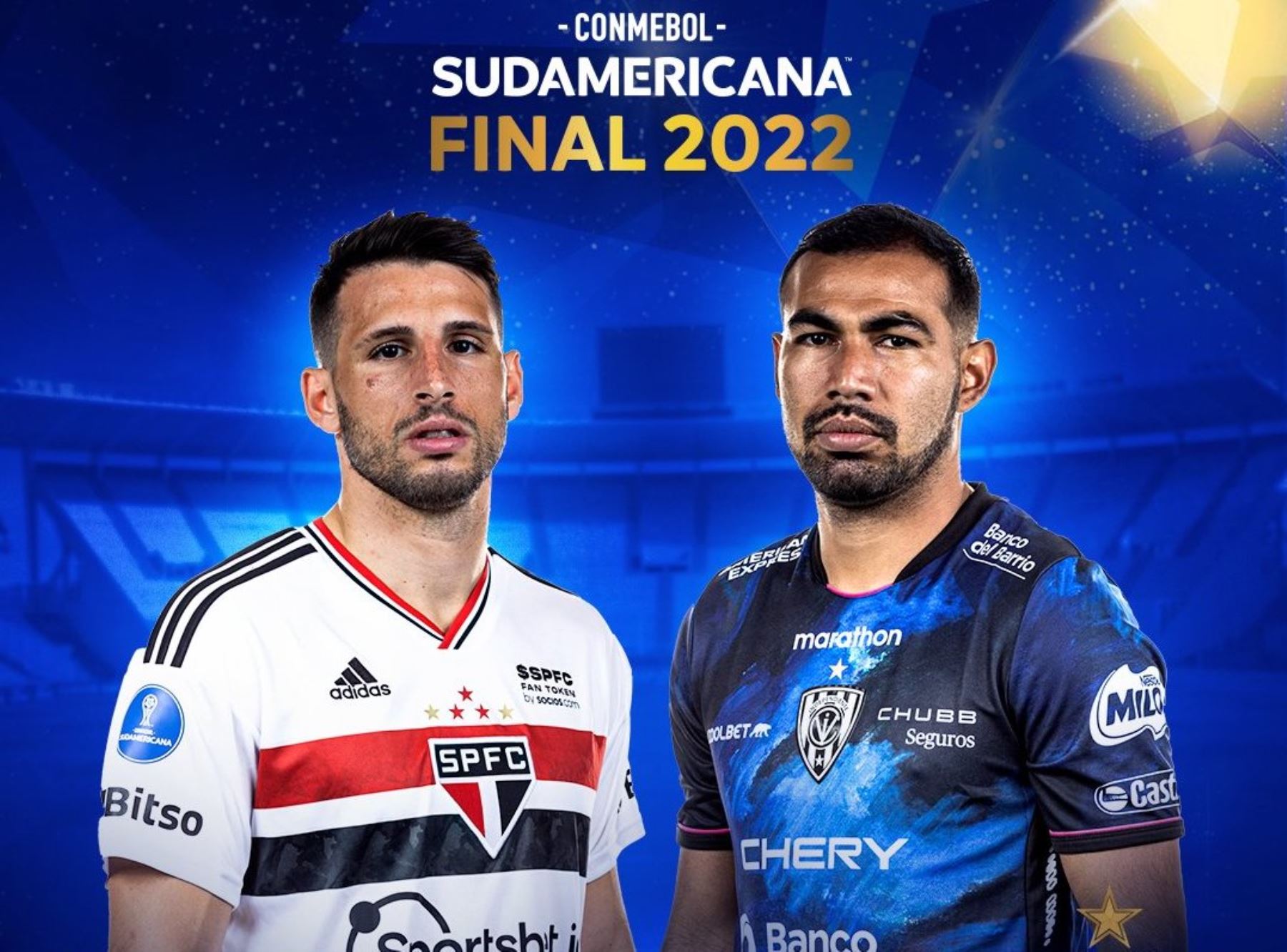 Sao Paulo e Independiente del Valle definirán al campeón de la Copa Sudamericana 2022