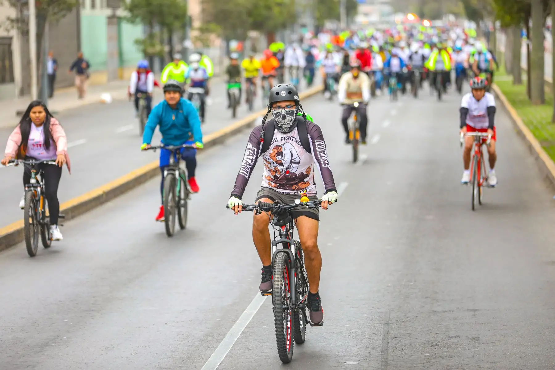 Ministerio de Transportes y Comunicaciones realizó Bicicleteada Nacional por la Seguridad Vial con el objetivo de concientizar y sensibilizar a la ciudadanía sobre la importancia de la seguridad vial y del respeto a todos los usuarios de las vías por igual. Foto: MTC
