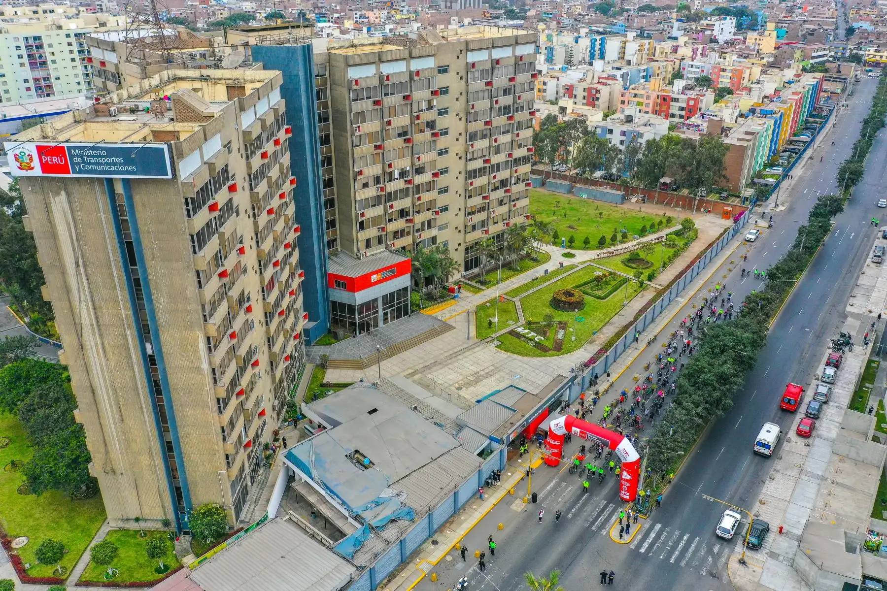 Ministerio de Transportes y Comunicaciones realizó Bicicleteada Nacional por la Seguridad Vial con el objetivo de concientizar y sensibilizar a la ciudadanía sobre la importancia de la seguridad vial y del respeto a todos los usuarios de las vías por igual. Foto: MTC