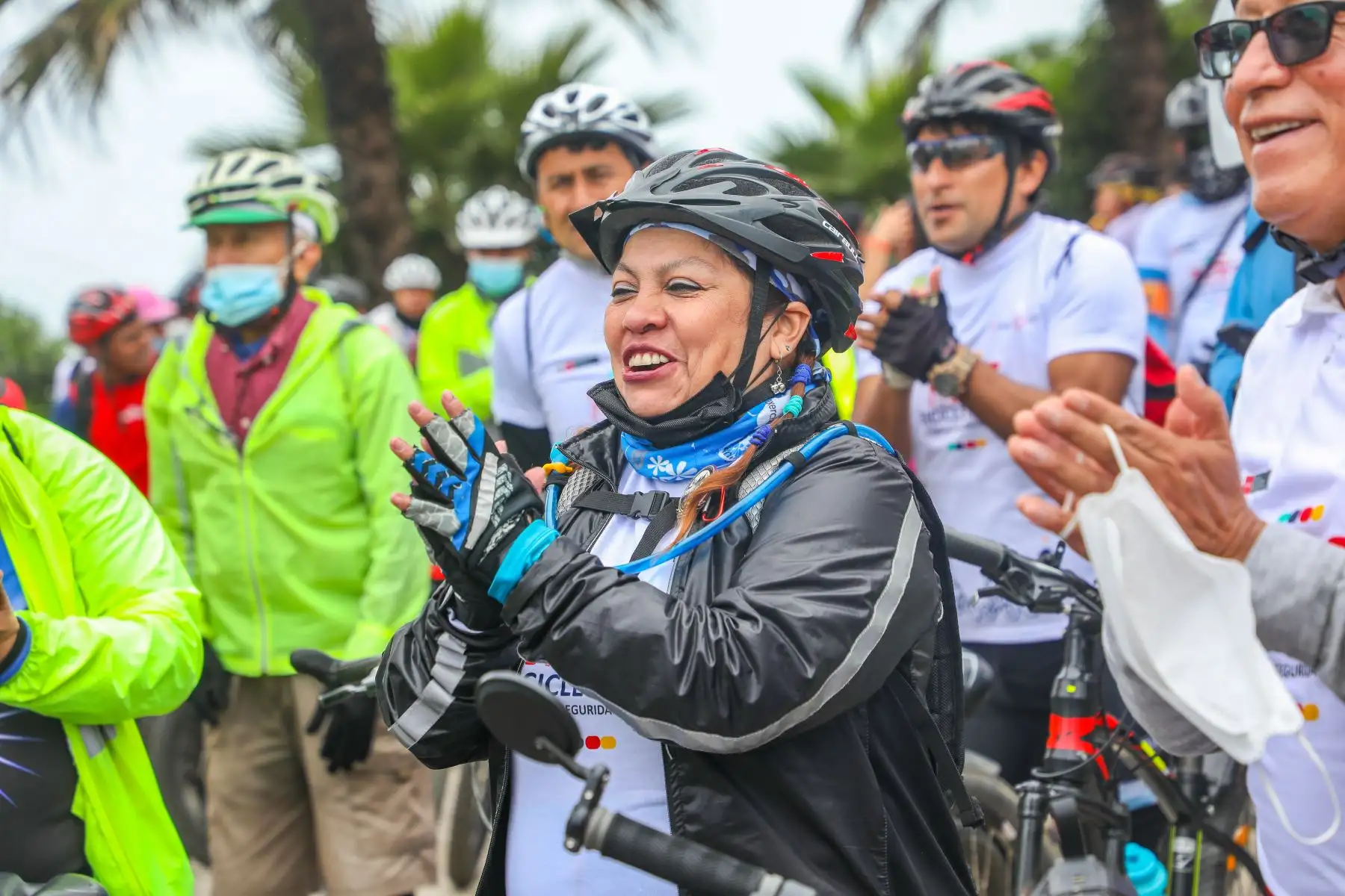 Ministerio de Transportes y Comunicaciones realizó Bicicleteada Nacional por la Seguridad Vial con el objetivo de concientizar y sensibilizar a la ciudadanía sobre la importancia de la seguridad vial y del respeto a todos los usuarios de las vías por igual. Foto: MTC