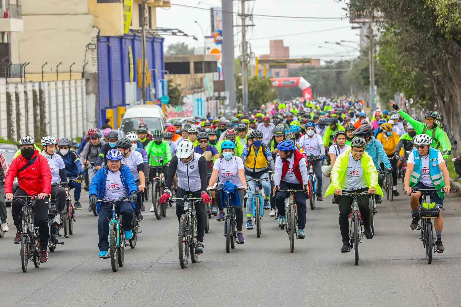 Ministerio de Transportes y Comunicaciones realizó Bicicleteada Nacional por la Seguridad Vial con el objetivo de concientizar y sensibilizar a la ciudadanía sobre la importancia de la seguridad vial y del respeto a todos los usuarios de las vías por igual. Foto: MTC