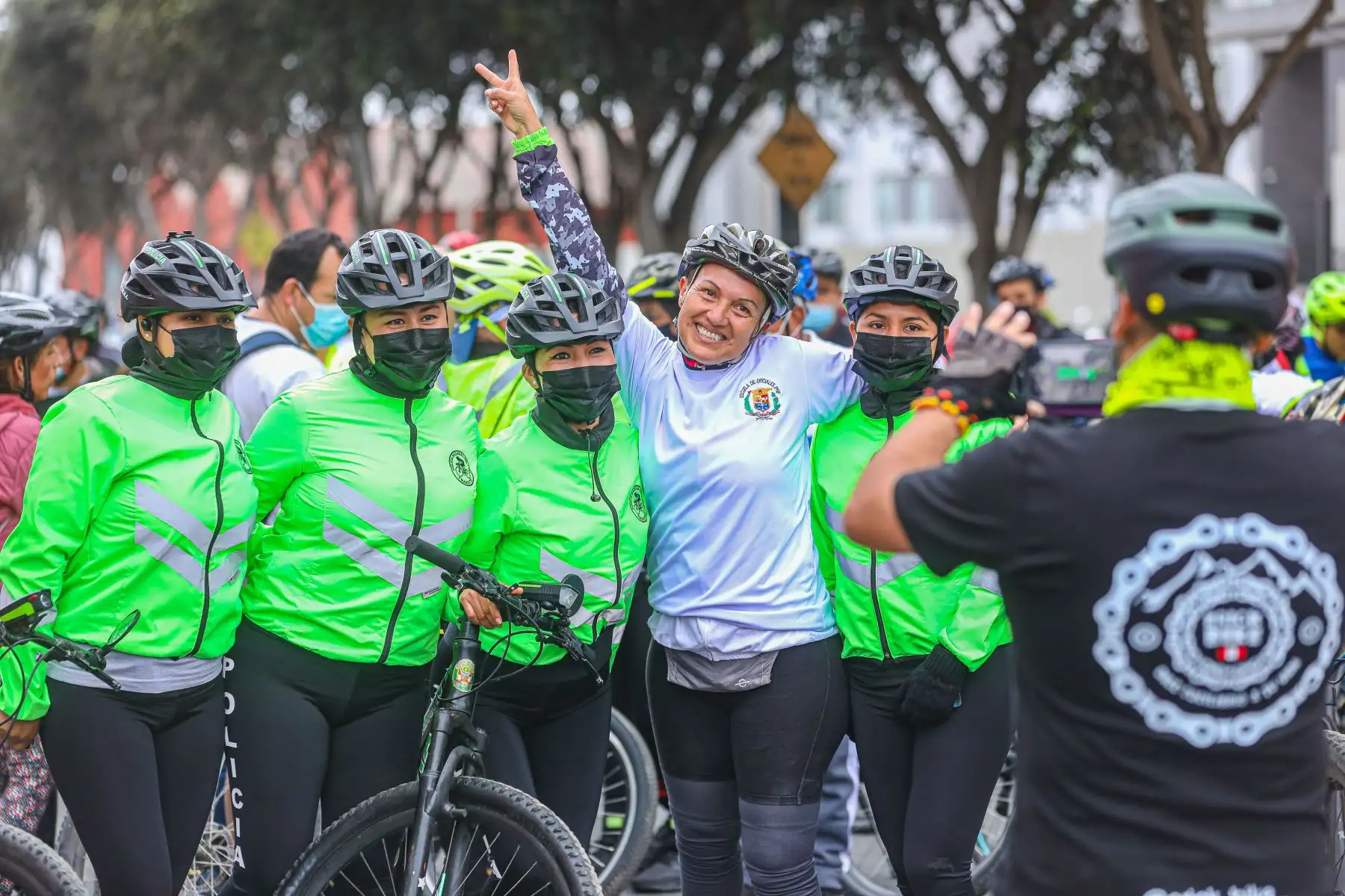 Ministerio de Transportes y Comunicaciones realizó Bicicleteada Nacional por la Seguridad Vial con el objetivo de concientizar y sensibilizar a la ciudadanía sobre la importancia de la seguridad vial y del respeto a todos los usuarios de las vías por igual. Foto: MTC