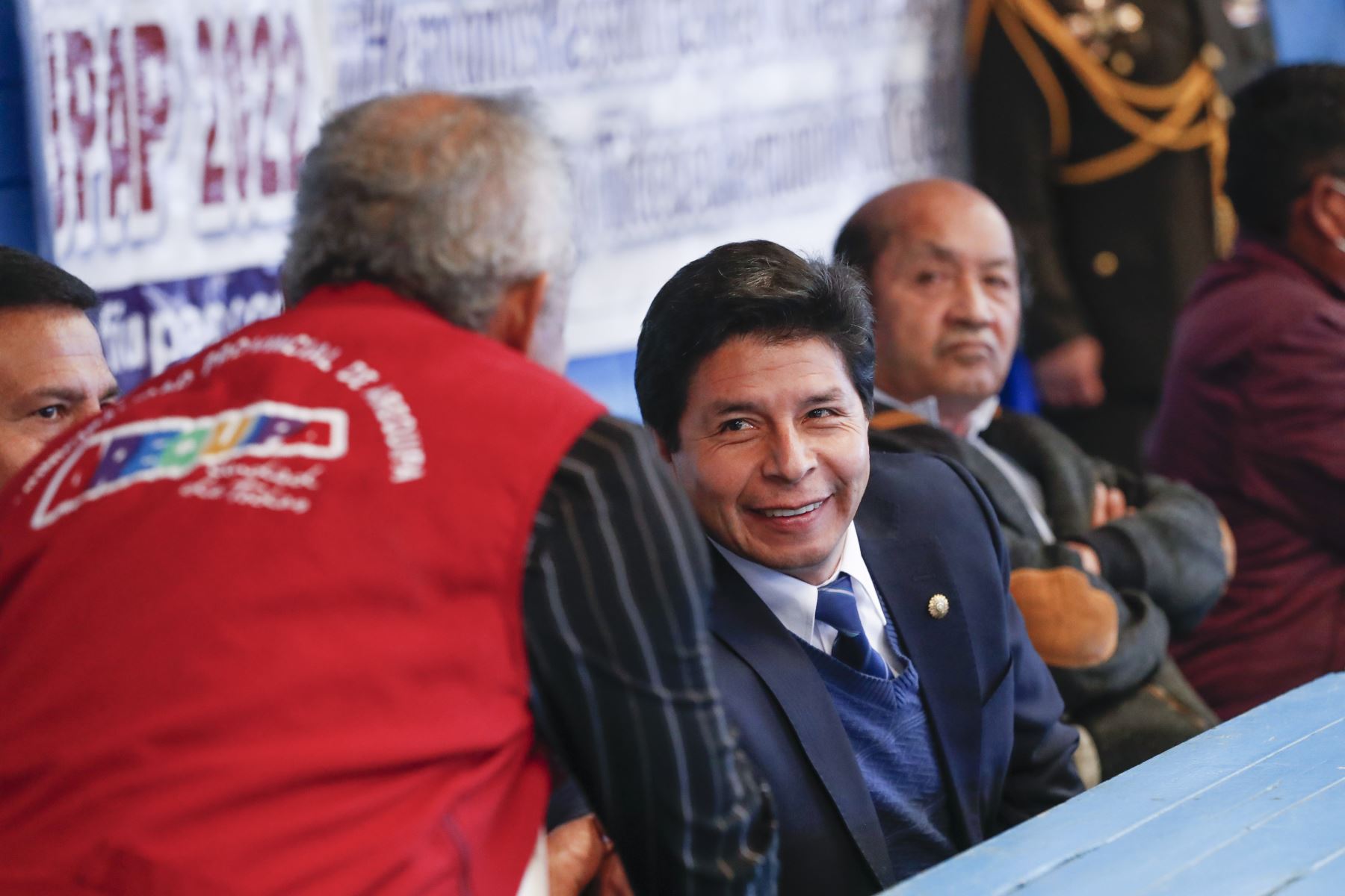 Presidente Pedro Castillo participa del X Congreso Nacional Ordinario de Pescadores Artesanales del Perú.
Foto: ANDINA/Presidencia Perú