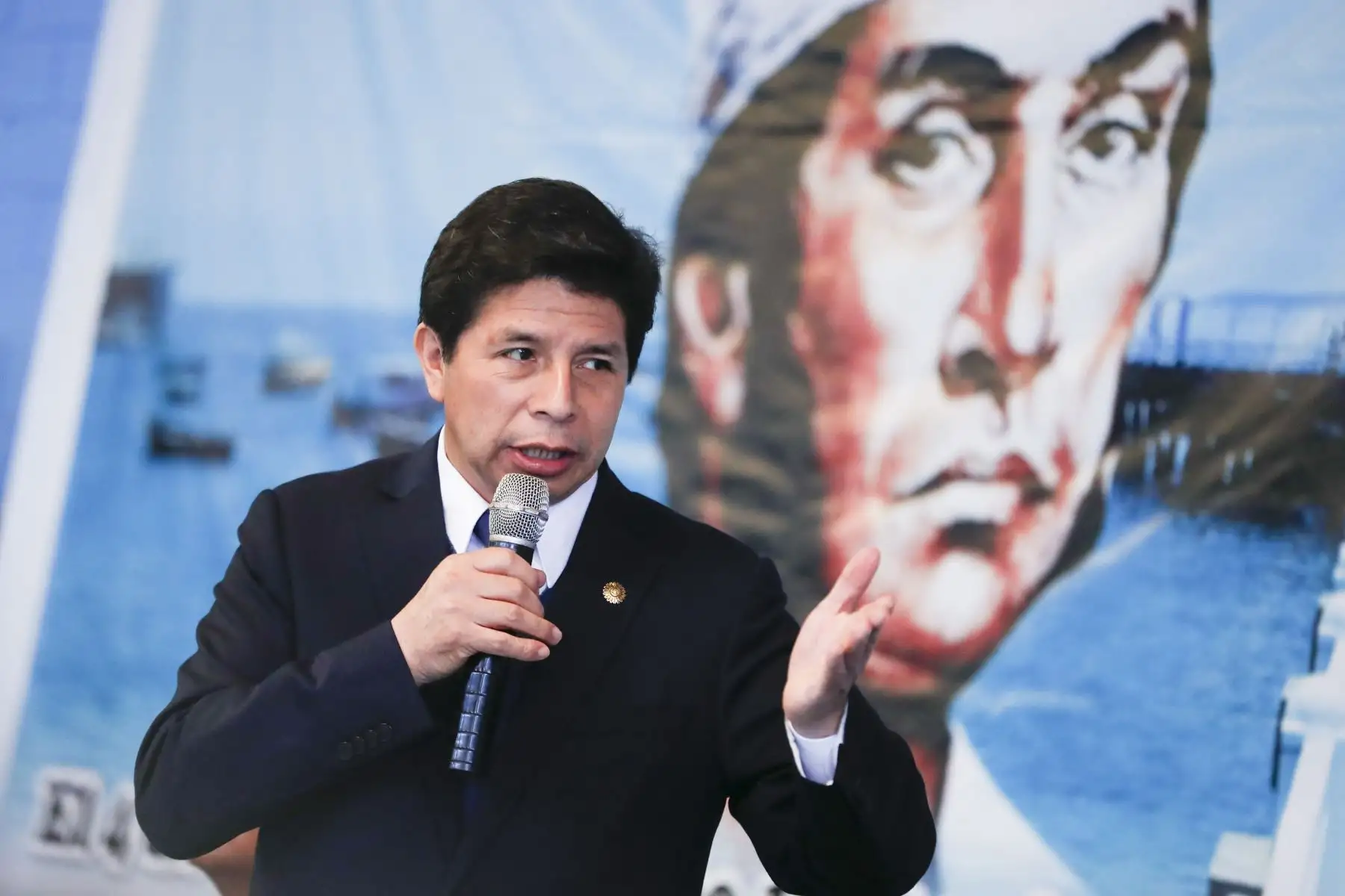 Presidente Pedro Castillo participa del X Congreso Nacional Ordinario de Pescadores Artesanales del Perú.
Foto: ANDINA/Presidencia Perú
