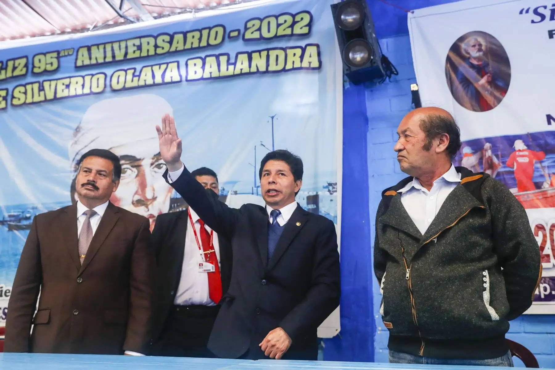 Presidente Pedro Castillo participa del X Congreso Nacional Ordinario de Pescadores Artesanales del Perú.
Foto: ANDINA/Presidencia Perú