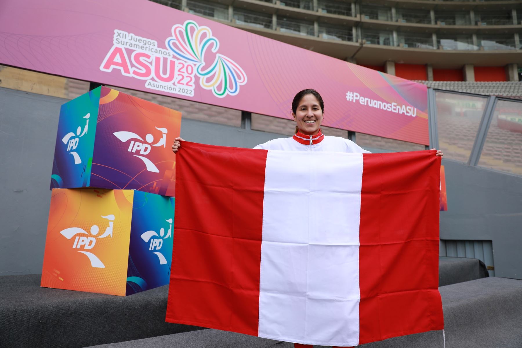 Alexandra Grande portará la bandera peruana en la inauguración de los Juegos Suramericanos Asunción 2022