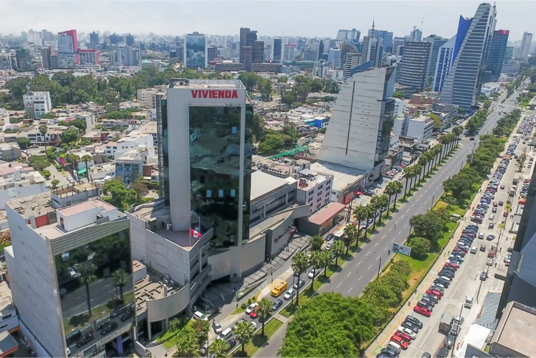 Vista de la sede del Ministerio de Vivienda, Construcción y Saneamiento (MVCS). Foto: Cortesía.