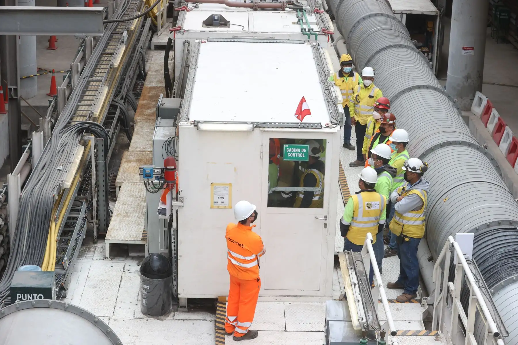 La Línea 2 del Metro de Lima y Callao contará con 27 estaciones en total y unirá a los distritos de Ate Vitarte, Santa Anita, El Agustino, San Luis, La Victoria, Cercado de Lima, Breña, Bellavista, Carmen de La Legua y Callao, recorriendo 27 kilómetros de vías en tan solo 45 minutos. . Foto: ANDINA/ Vidal Tarqui