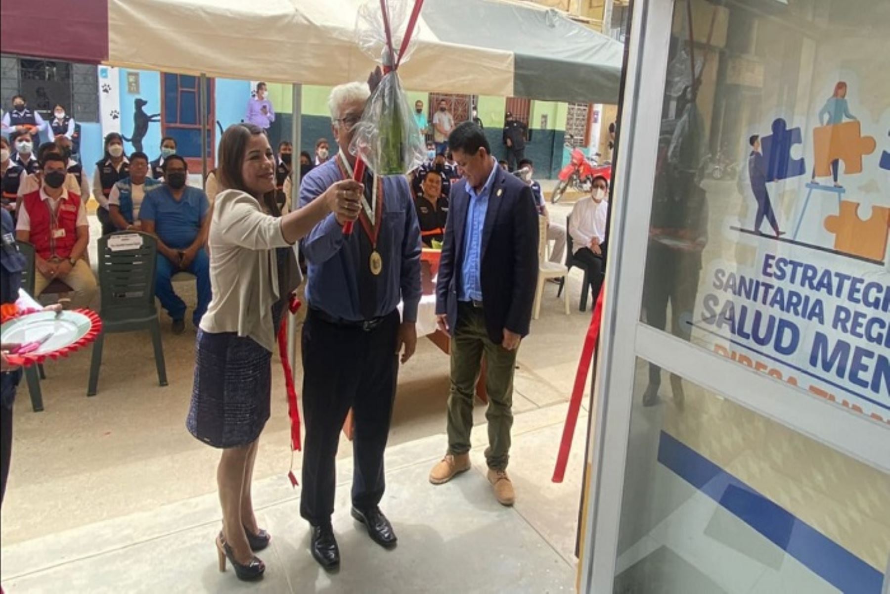 Tumbes: inauguran tercer centro de salud mental comunitario en el distrito de Corrales.
