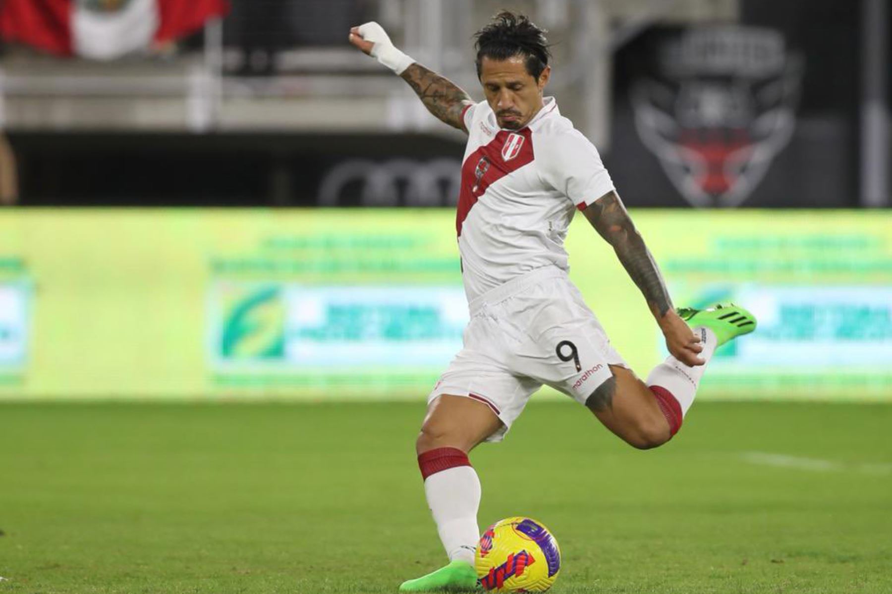Delantero de la selección peruana Gianluca Lapadula. Foto: Selección Peruana