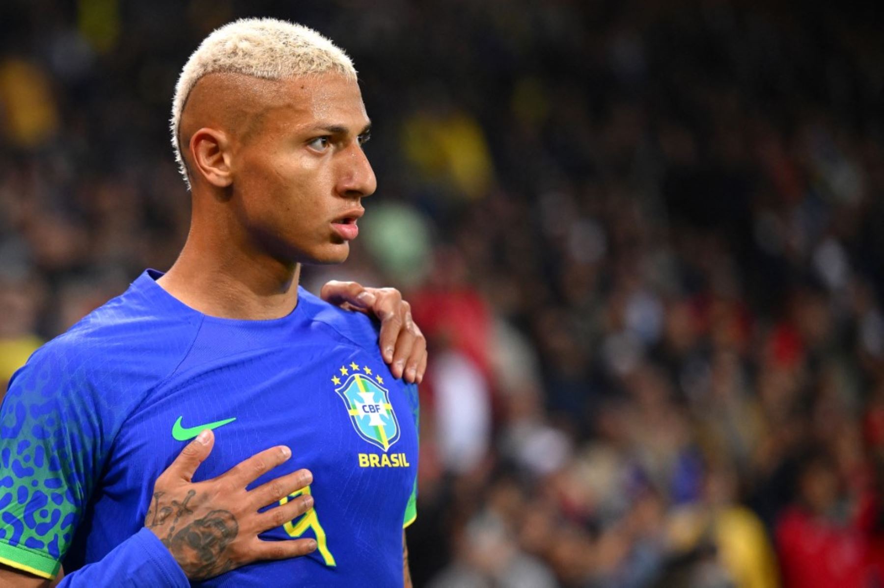 Richarlison sufrió ataque racista durante partido entre Brasil y Túnez jugado en París
