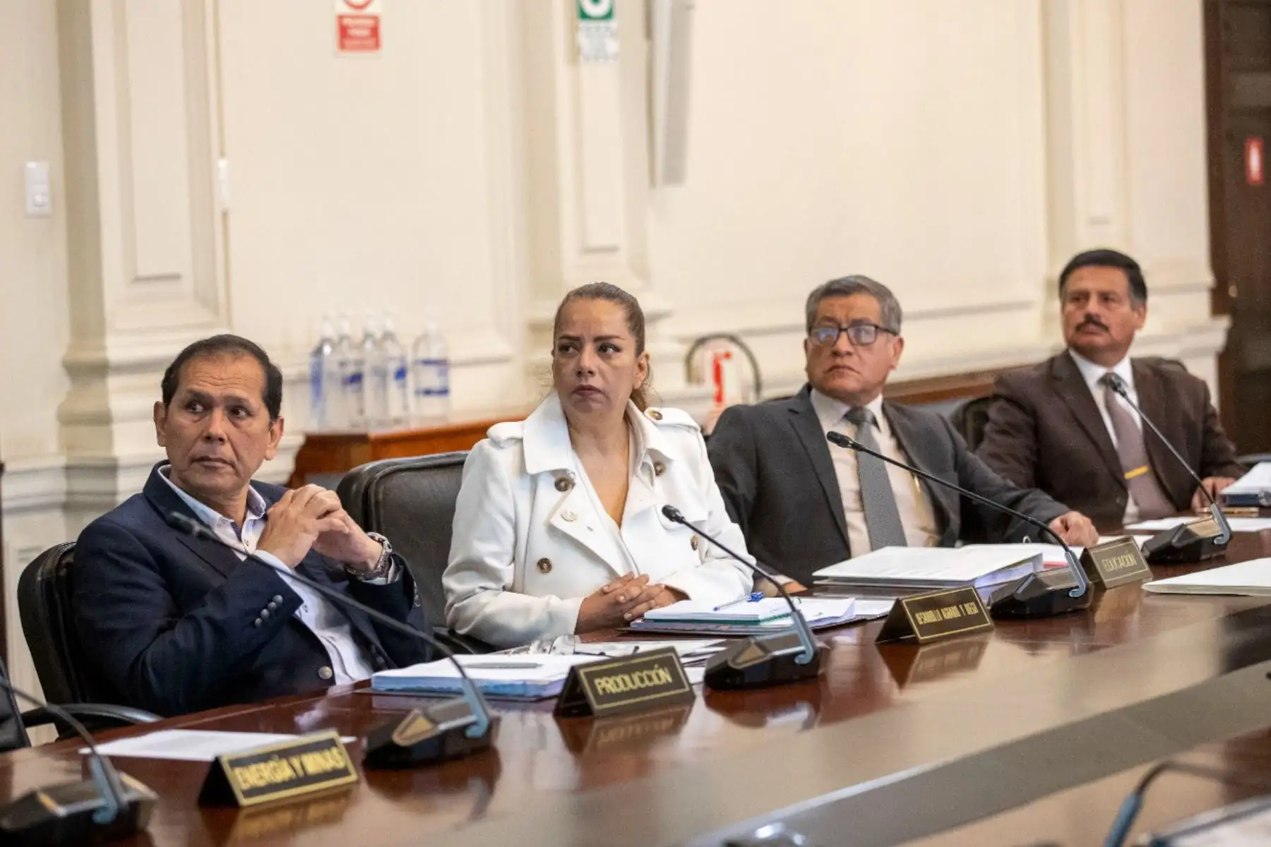 El presidente Pedro Castillo lidera una nueva sesión del Consejo de Ministros en la cual se evalúan temas de interés nacional, como los avances en la implementación del plan Impulso Perú y la situación de los principales proyectos de inversión pública-privada que se encuentran en ejecución.
Foto: ANDINA/Prensa Presidencia