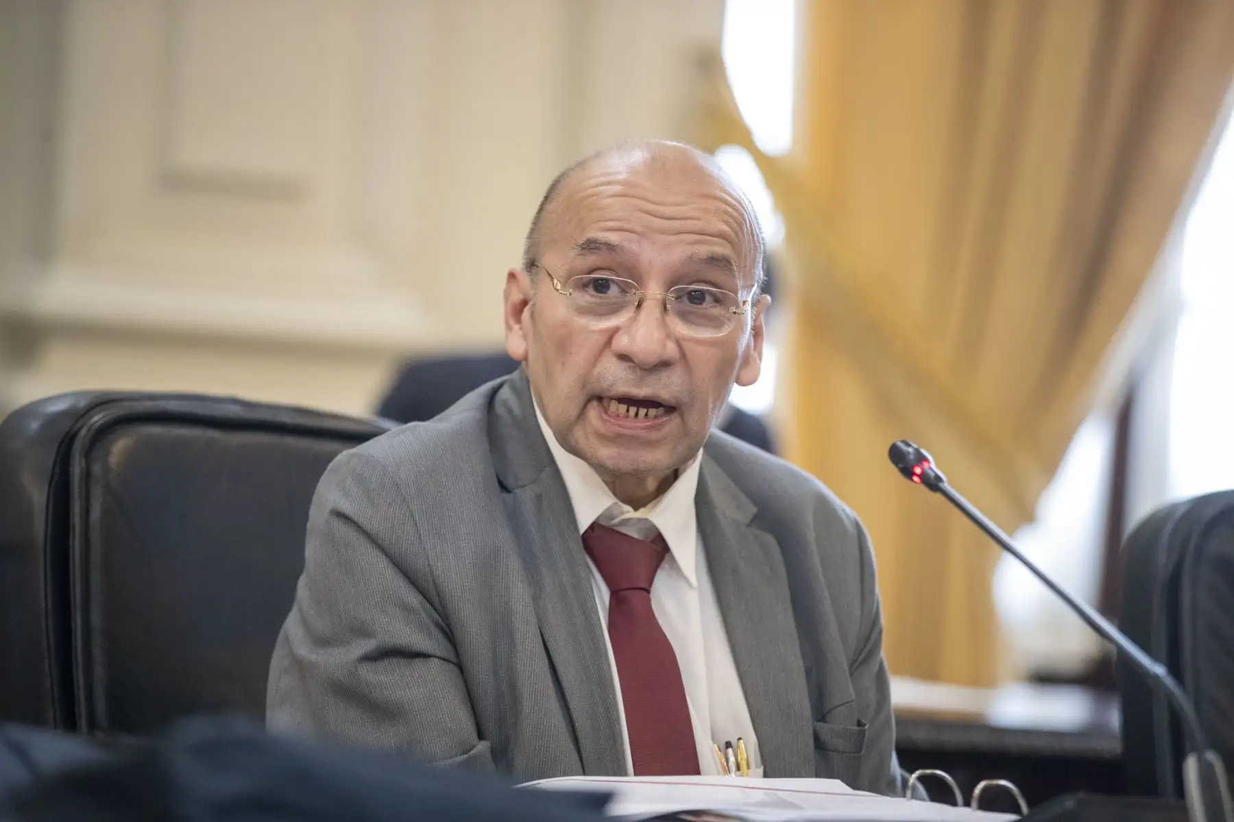El presidente Pedro Castillo lidera una nueva sesión del Consejo de Ministros en la cual se evalúan temas de interés nacional, como los avances en la implementación del plan Impulso Perú y la situación de los principales proyectos de inversión pública-privada que se encuentran en ejecución.
Foto: ANDINA/Prensa Presidencia