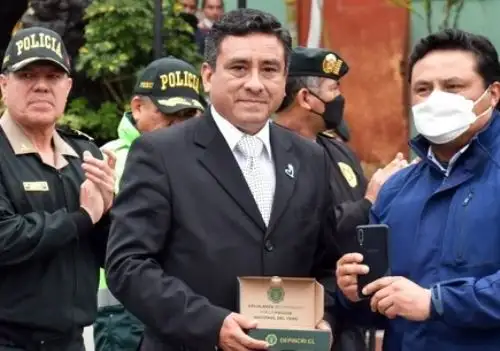 Ministro del Interior, Willy Huerta Olivas. Foto: Mininter