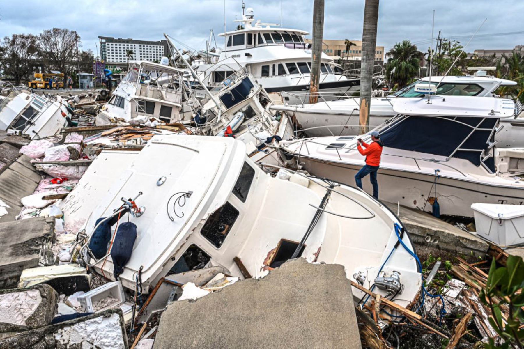 Ian El Potente Hurac n Causa Destrucci n En Florida Galer a 