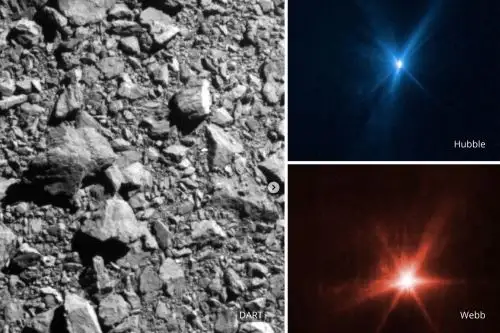Las observaciones coordinadas del Hubble y del Webb son más que un hito operativo para cada telescopio. Foto: NASA