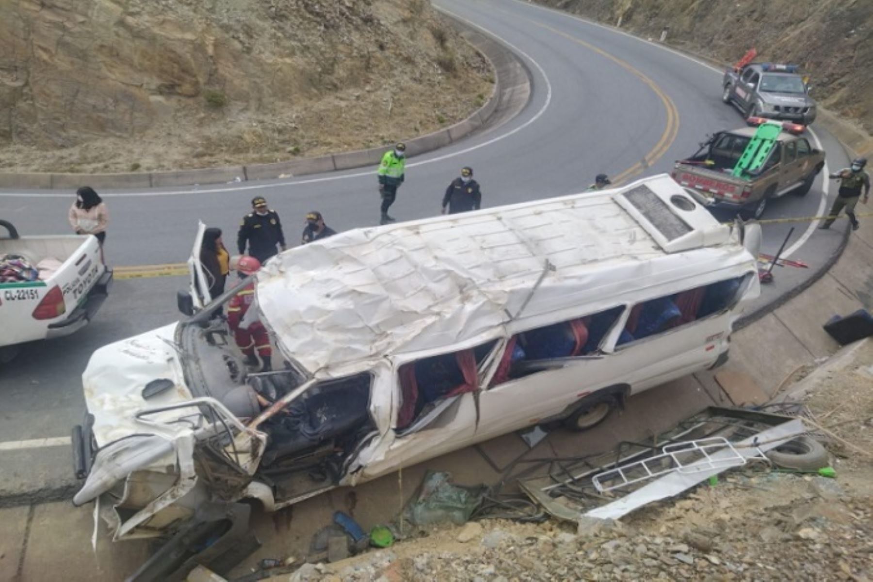 Cusco: accidente en la vía Interoceánica deja 7 muertos y 15 heridos