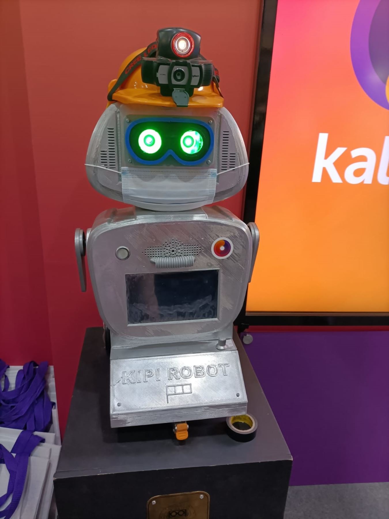 Kipi, el primera robot quechuahablante del Perú, volverá a participar en Perumin 36 Convención Minera. Foto: ANDINA/Difusión