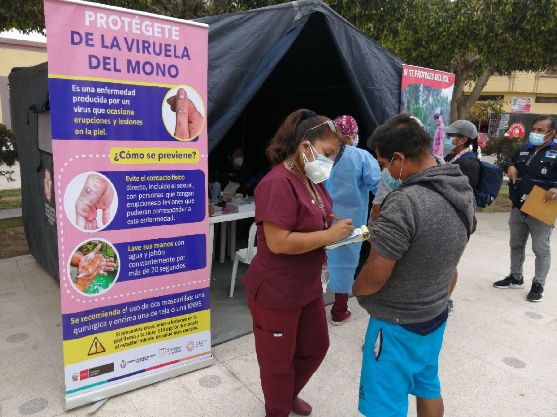 Aumentan a 17 los casos autóctonos y dos importados de viruela del mono reportados en la región Lambayeque, en las últimas 96 horas. Foto: ANDINA/difusión.