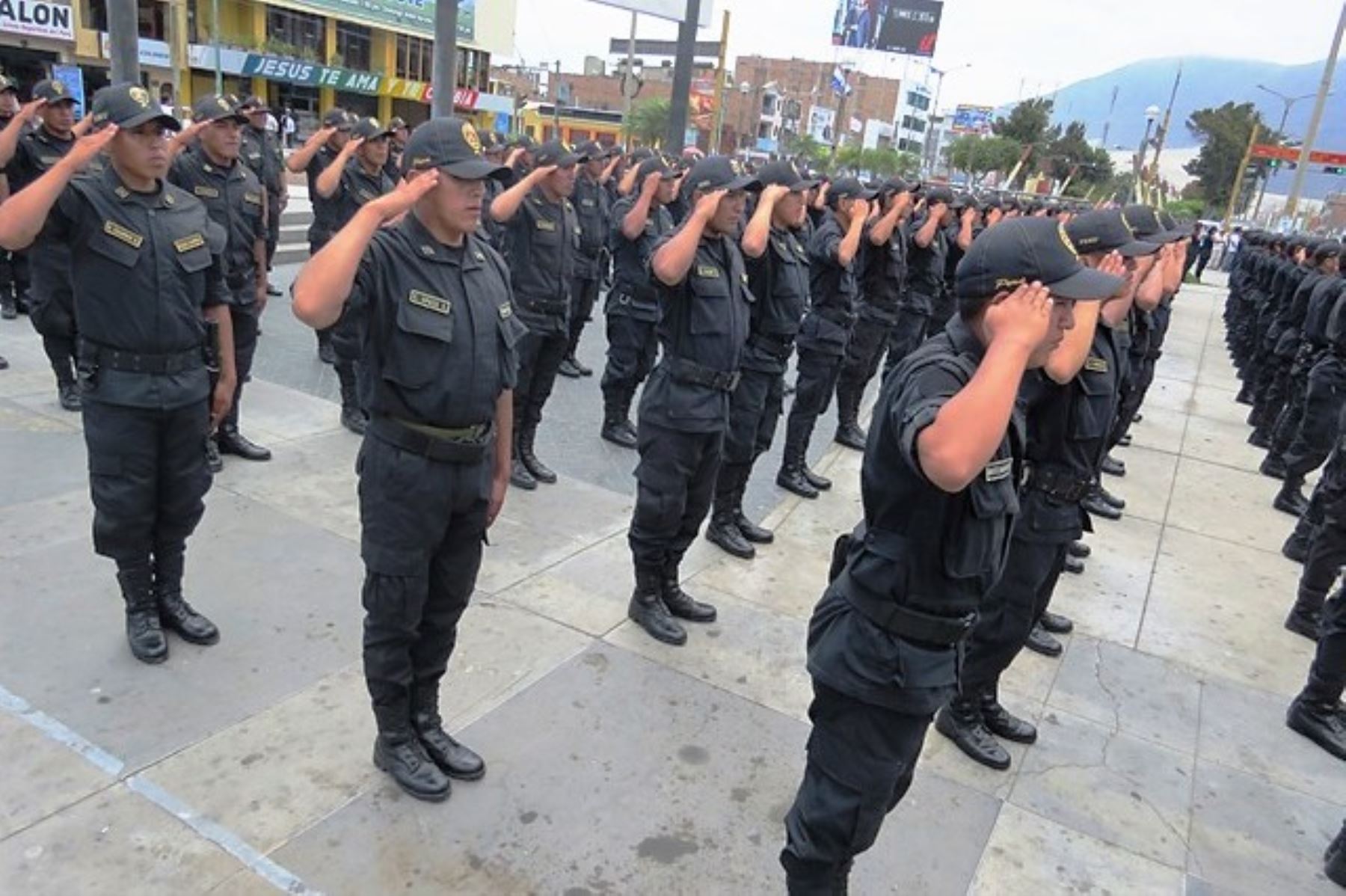 Despliegue policial garantiza tranquilidad en la jornada electoral del domingo 2 de octubre. Foto: ANDINA/Difusión