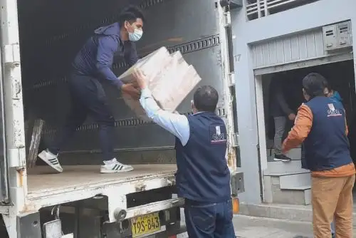 La Oficina Descentralizada de Procesos Electorales Chiclayo distribuyó el material electoral para los 249 locales de votación en 10 distritos y un centro poblado de su jurisdicción.