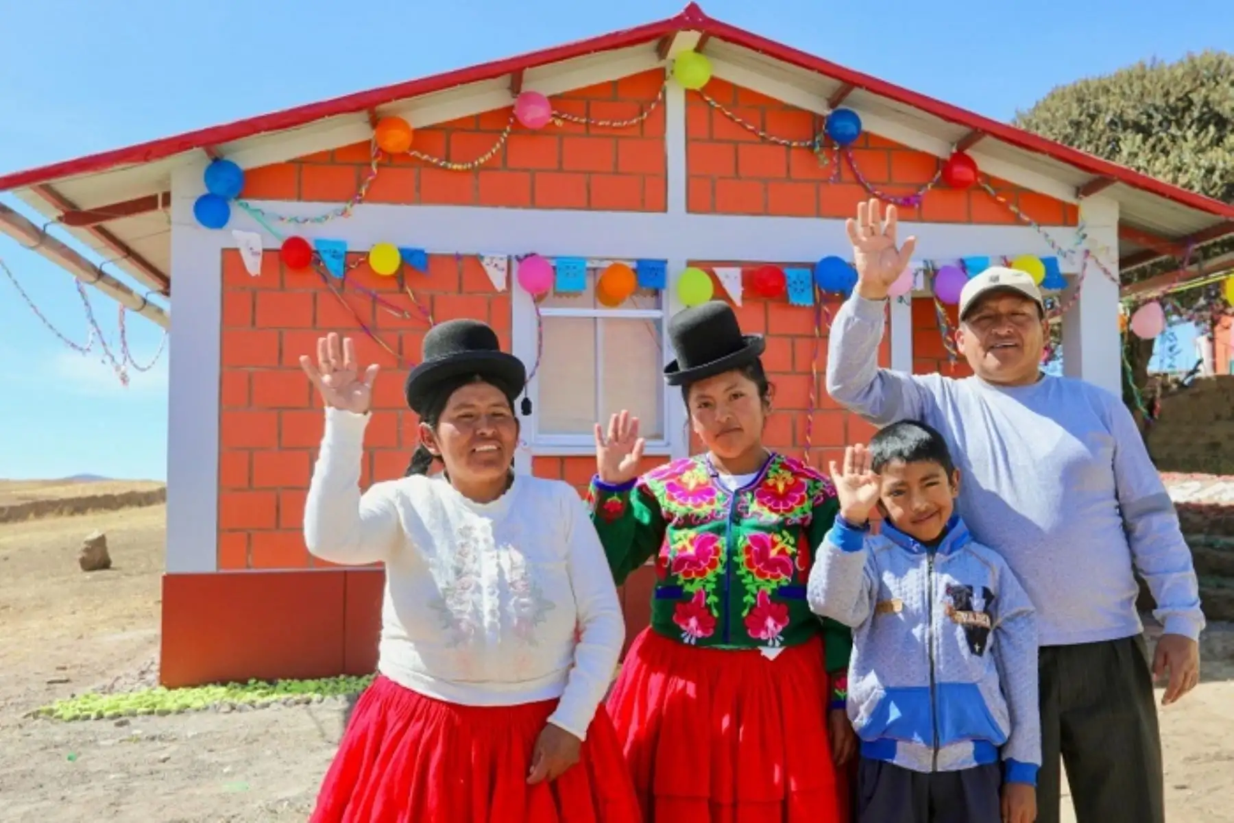 Puno:Vivienda culminó 43 Sumaq Wasi para familias de centros poblados de Nuñoa