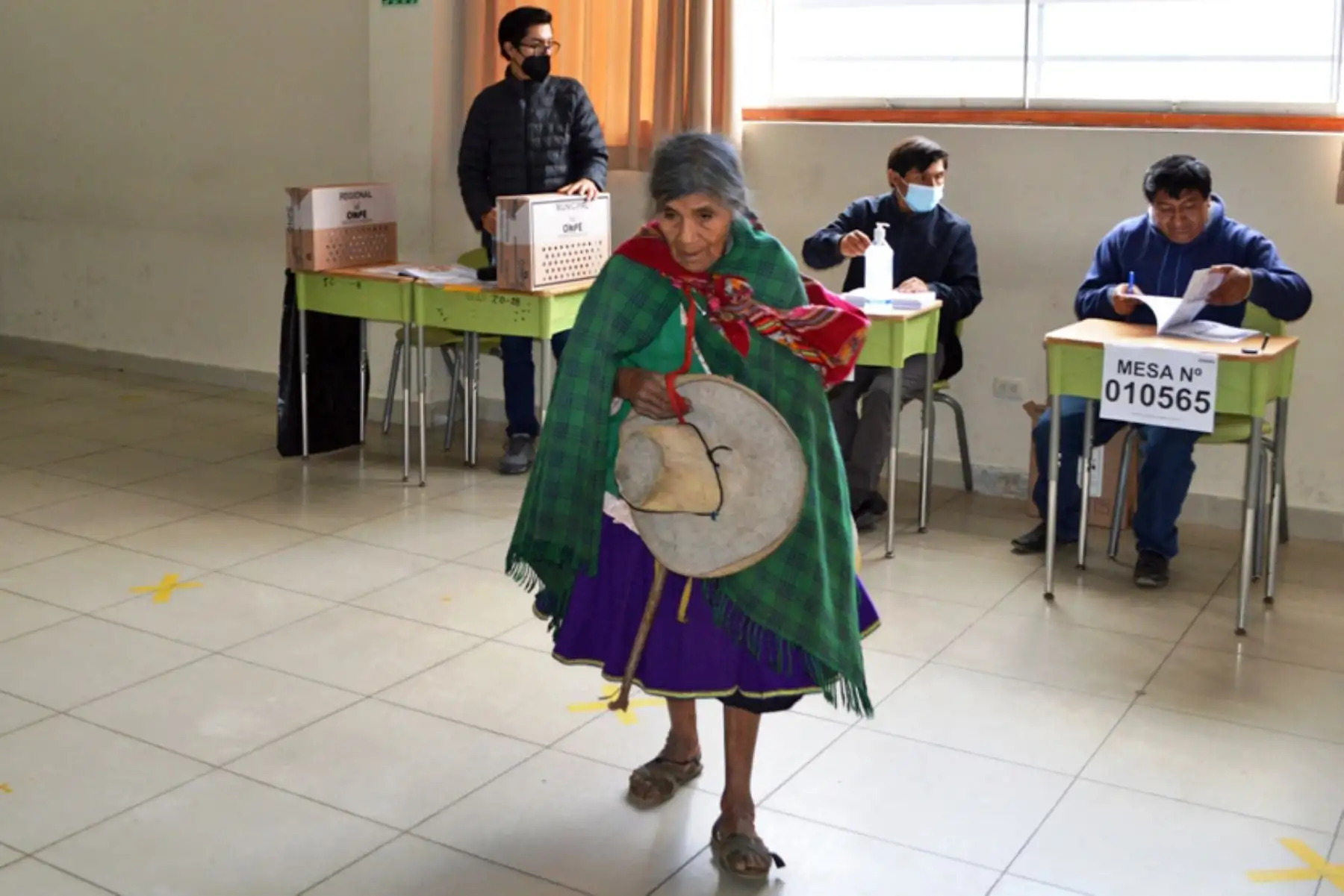 En la región Cajamarca, conformada por 13 provincias, acudirán a las urnas Un millón 131,382 electores, de los cuales 574, 825 mujeres y 556, 557 hombres. Para el proceso electoral se instalaron 5 Odpes en las provincias de San Pablo, Jaén, Cutervo, Chota y Cajamarca. Foto: ANDINA/ Eduard Lozano Julca
