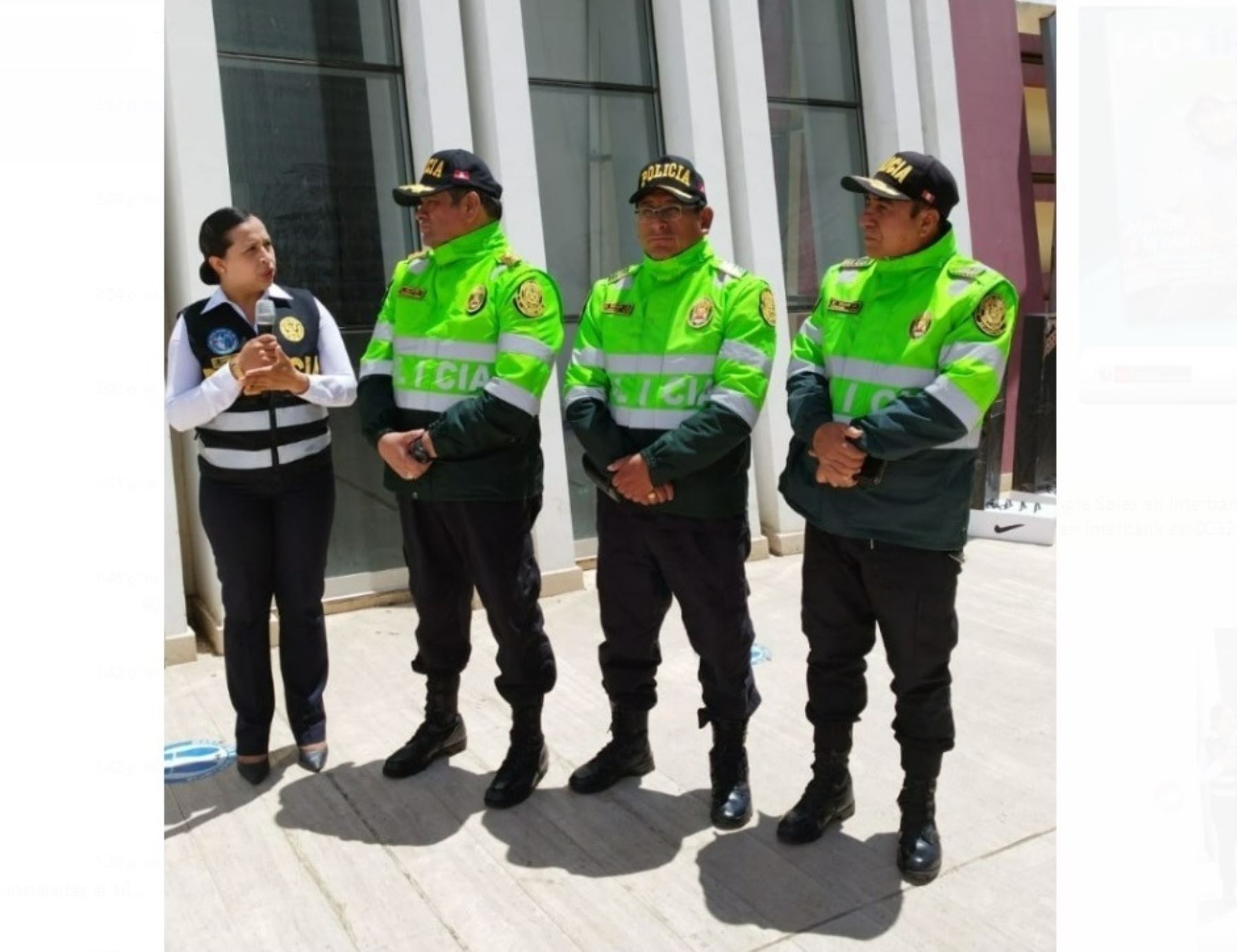 Policía Nacional detiene a dos presuntos suplantadores en Huancayo y a uno en Huancavelica. Foto: Pedro Tinoco