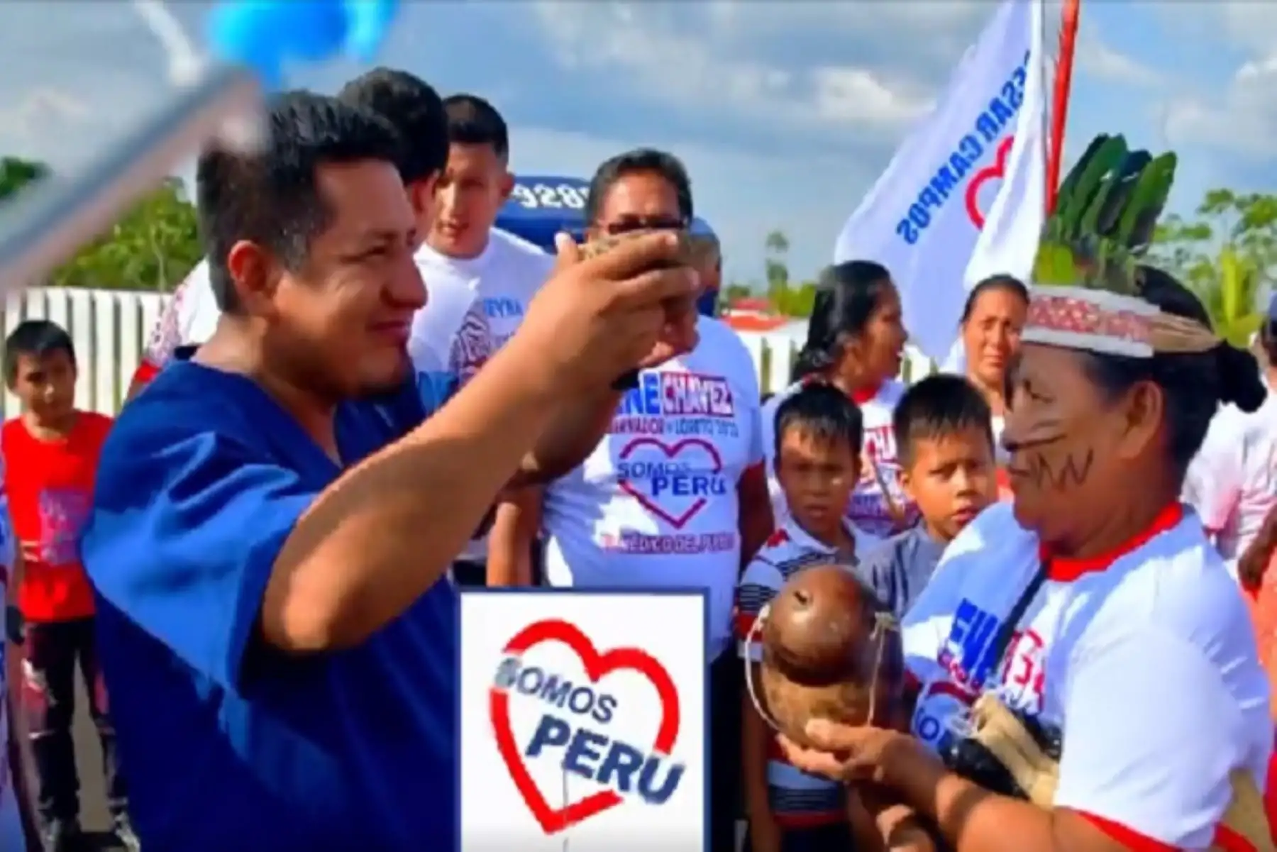 Virtual gobernador regional de Loreto, René Chávez, se opone al cierre del Oleoducto Norperuano. ANDINA/Difusión