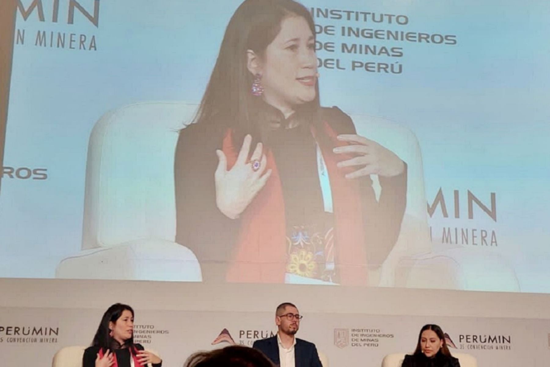 Mayra Figueroa, titular de la Dirección de Sostenibilidad y Articulación Minera, del Ministerio de Energía y Minas (Minem). Foto: Cortesía.