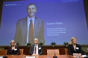 Premio Nobel de Medicina al sueco Svante Pääbo Foto: EFE