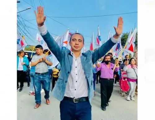 El virtual gobernador de Áncash, Fabián Noriega, se compromete a cumplir gestión transparente y con respeto al principio de autoridad. ANDINA/Difusión
