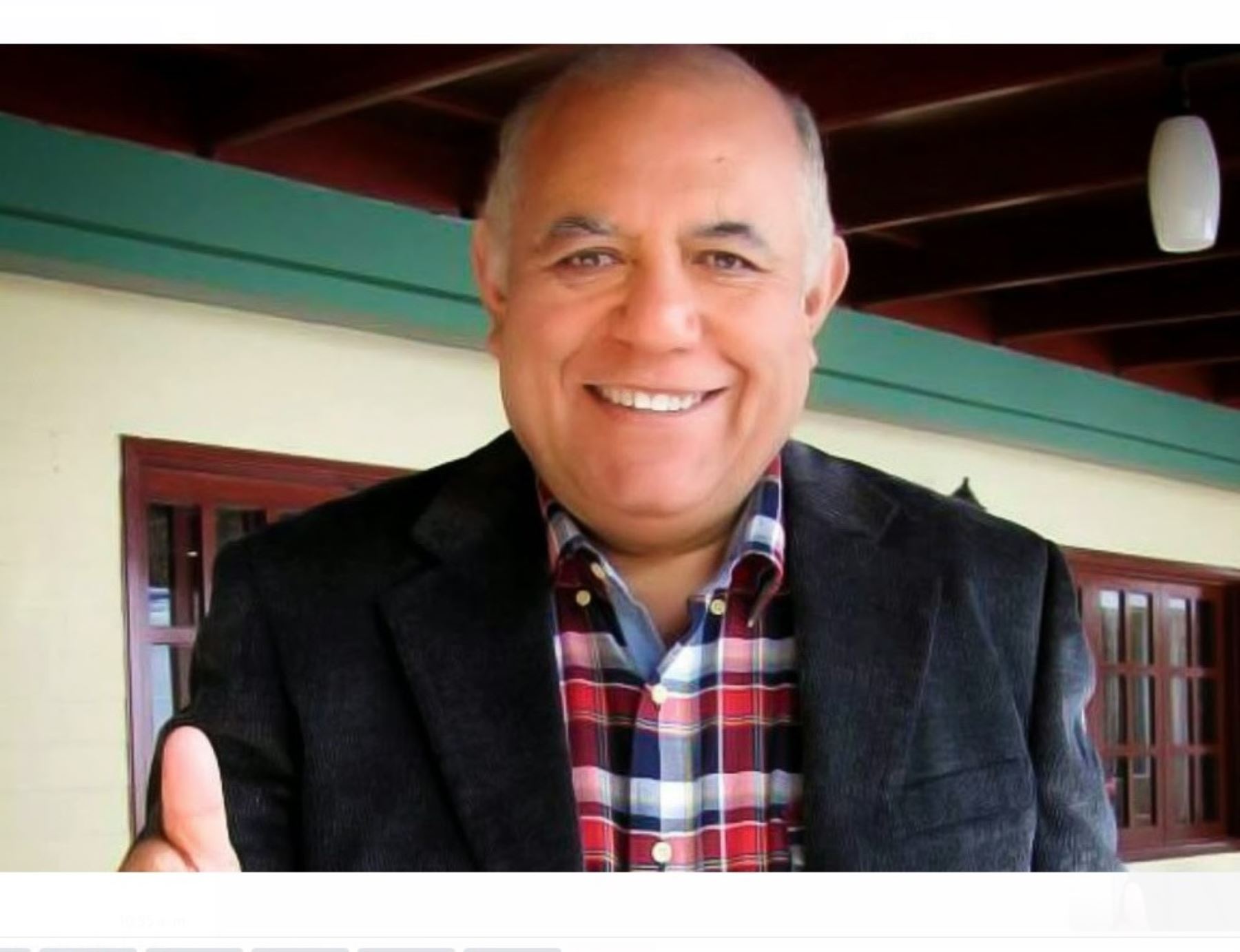 Luis Torres Robledo, candidato que cumple arresto domiciliario, sería el virtual gobernador regional de Tacna para el período 2023-2026, de acuerdo a los resultados emitidos por la ONPE. ANDINA/Difusión