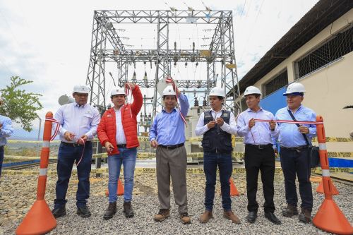 El presidente de la República, Pedro Castillo, inauguró 3 proyectos de electrificación en las provincias de Amazonas y Cajamarca
