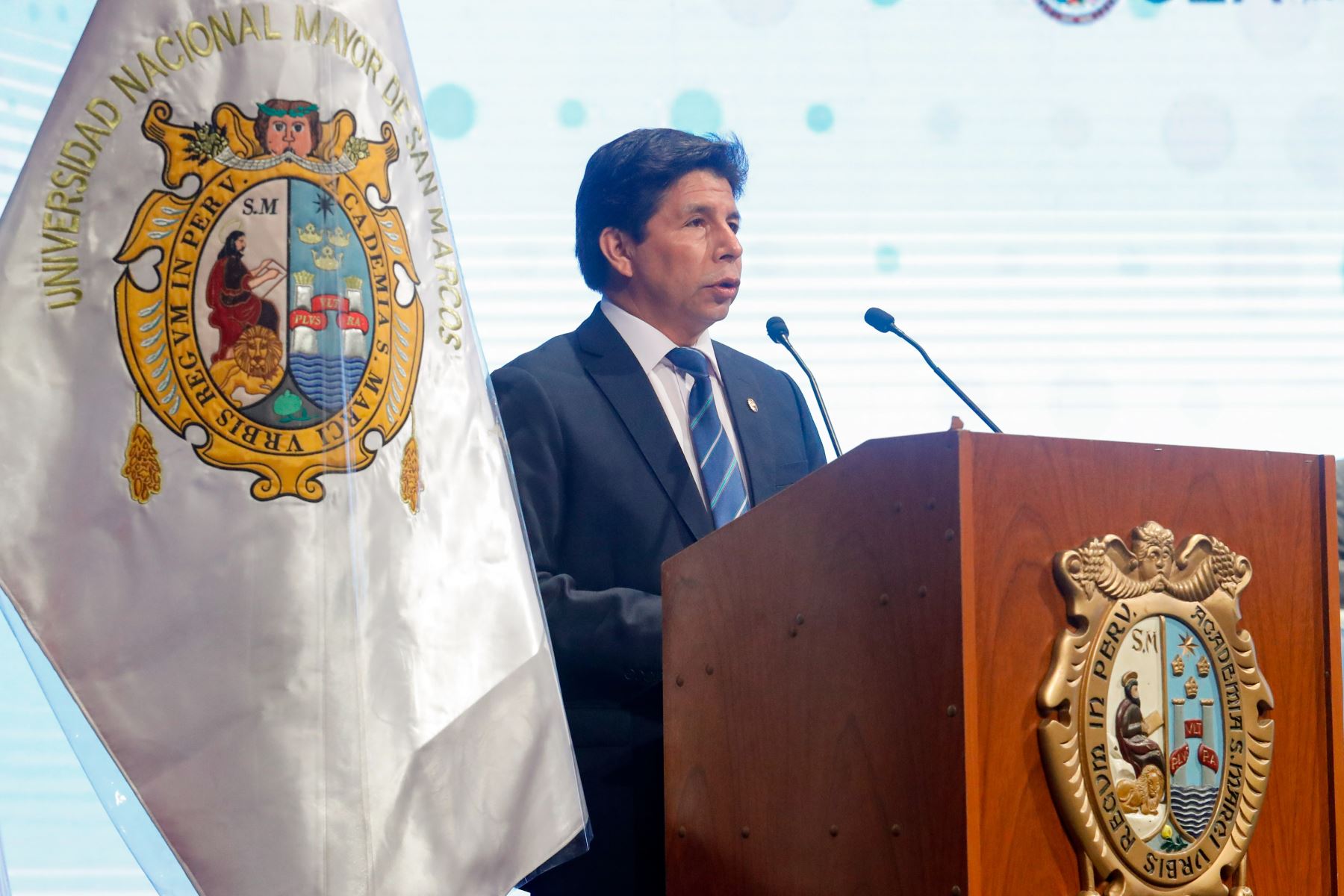 El presidente de la República, Pedro Castillo Terrones, inauguró el I Encuentro de Jóvenes de las Américas: Perú 2022, que congrega a más de 400 jóvenes, en el marco de la próxima apertura de la 52° Asamblea General de la OEA. Foto: ANDINA/Prensa Presidencia