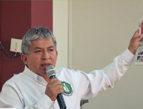 Al 99.67 % de actas procesadas por la ONPE Antonio Pulgar Lucas es el virtual gobernador regional de Huánuco para el período 2023-2026. Foto: Mi Buen Vecino/Facebook