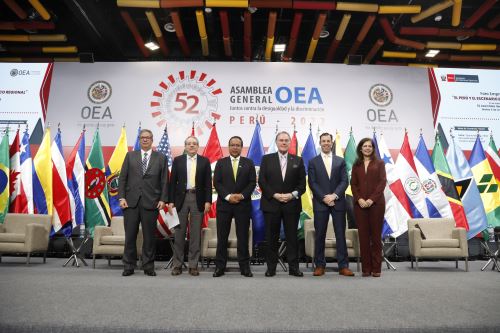 Inauguran Foro Empresarial en el marco de la 52° Asamblea General de la OEA