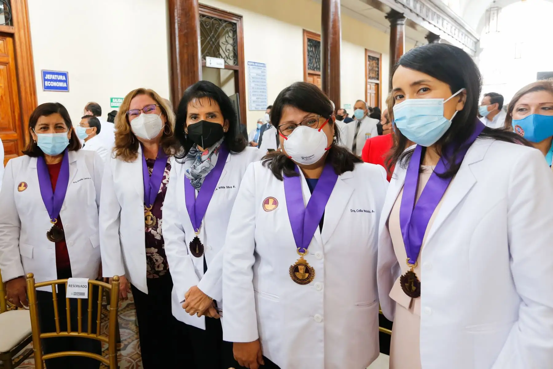 Desde el Hospital 2 de Mayo, el ministro de salud, Jorge López Peña, participa en la ceremonia en conmemoración del día de la Medicina Peruana y el 87° aniversario de creación institucional.

Foto:ANDINA/MINSA
