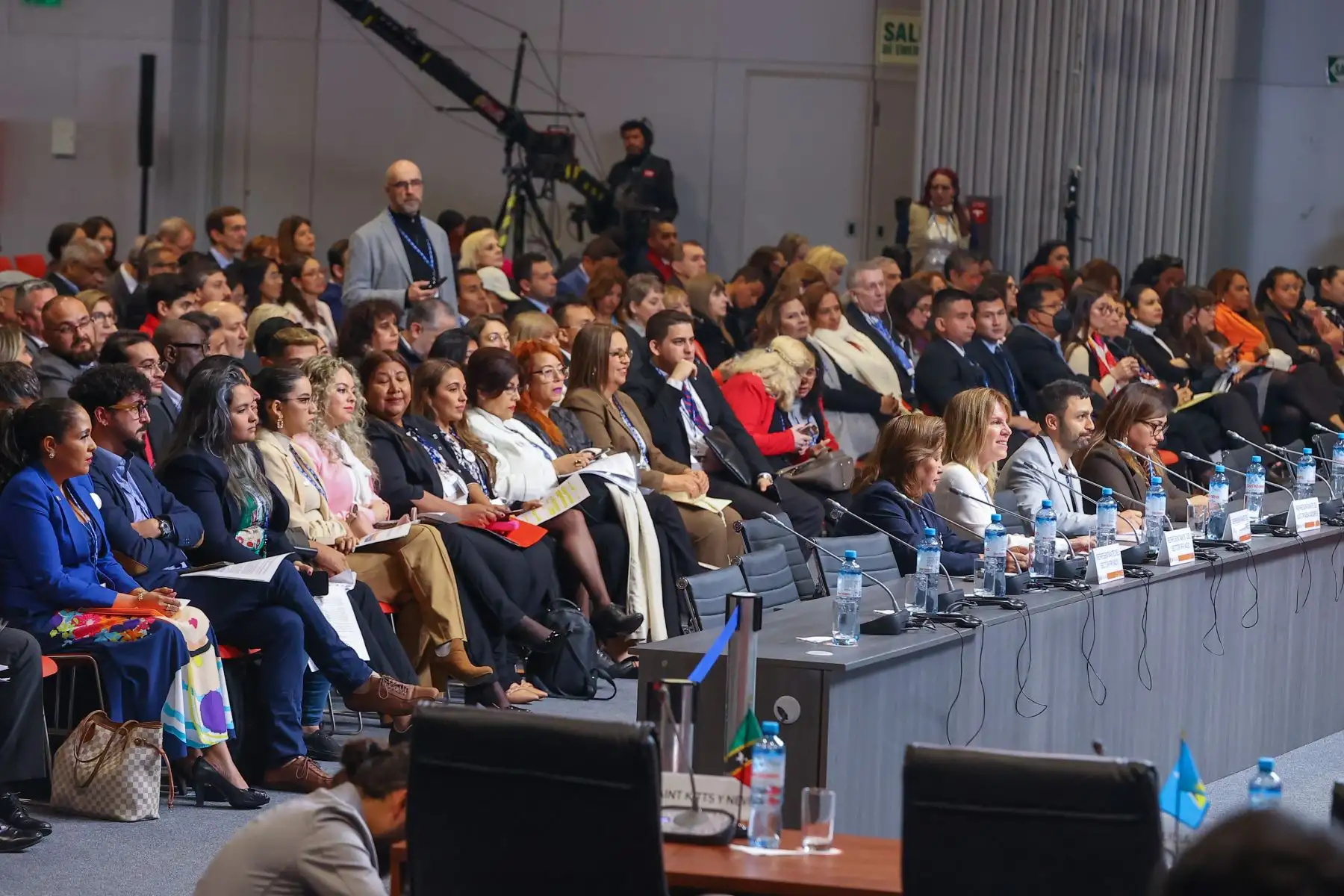 El presidente de la República, Pedro Castillo, inauguró el diálogo de los jefes de delegación con los representantes de las organizaciones de la sociedad civil y otros actores sociales, en el marco del 52º Asamblea General de la OEA.
Foto: ANDINA/Andrés Valle