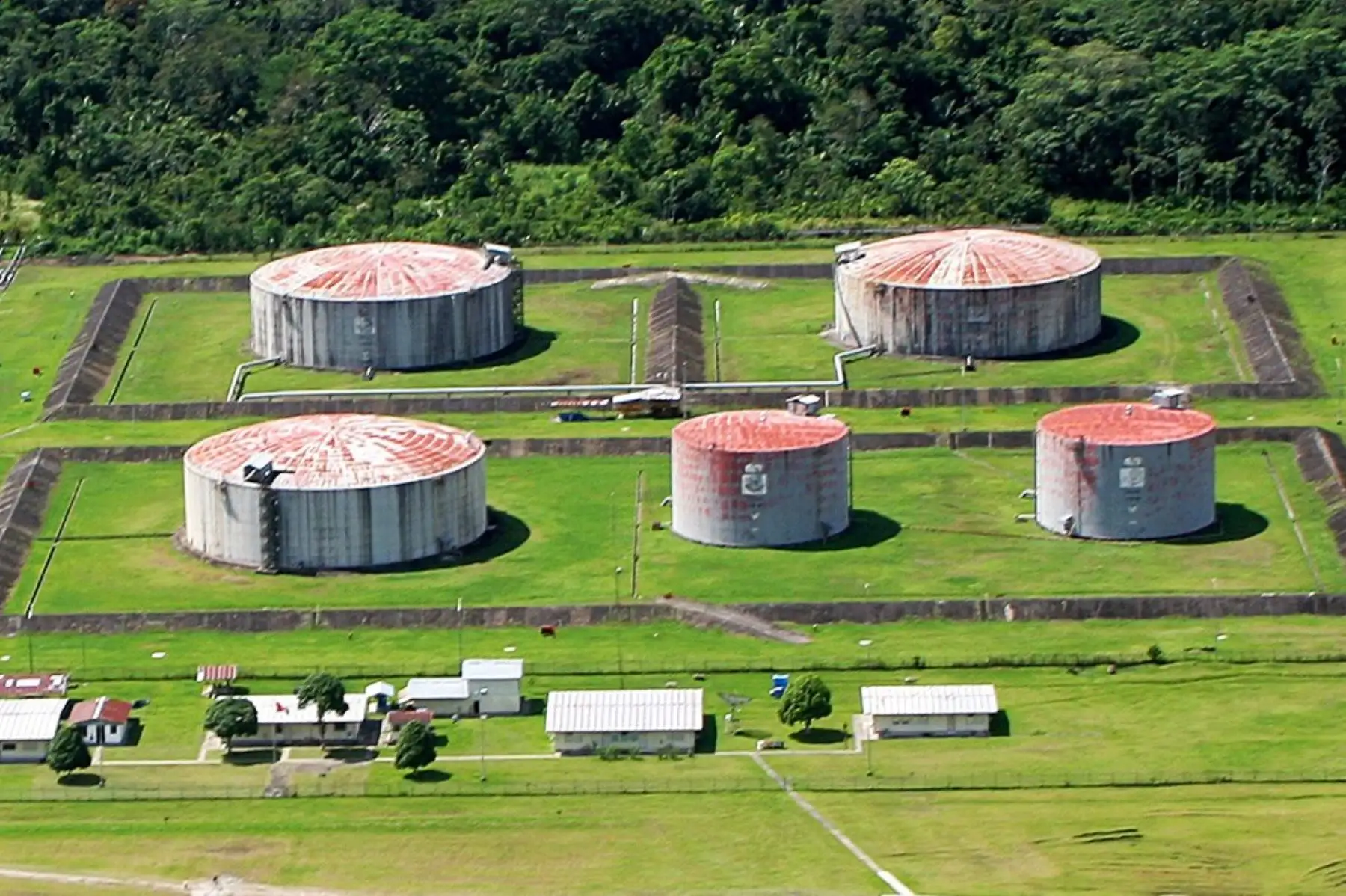 Vista panorámica de la Estación 1 del Oleoducto Norperuano. Foto: Petroperú/difusión.