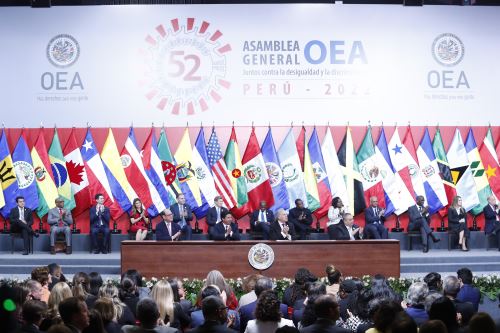 Inauguración de la 52º Asamblea General de la OEA