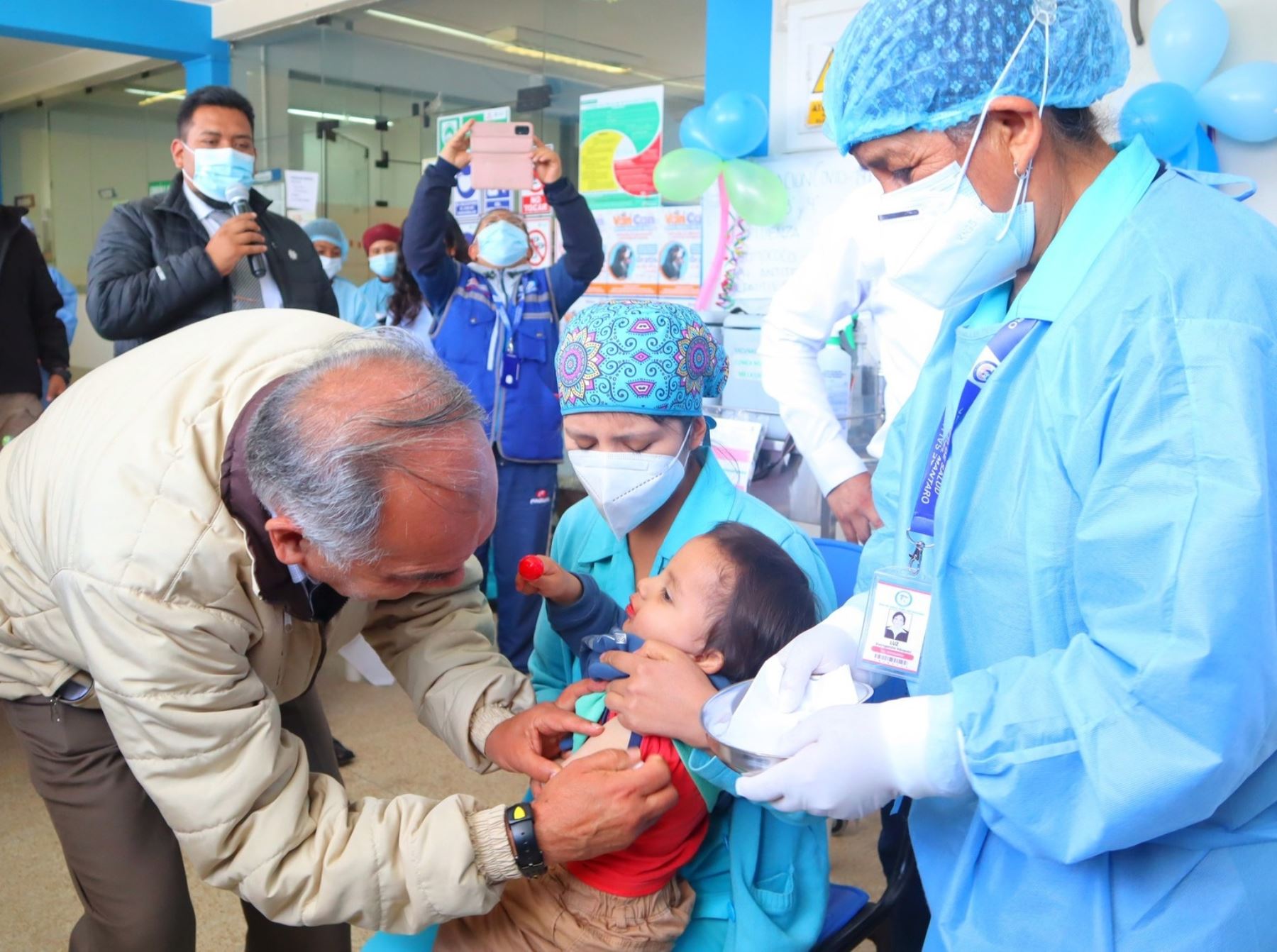 La Dirección Regional de Salud (Diresa) de Junín inmunizará contra el covid-19 a más de 107,000 menores de 6 meses a 4 años 11 meses. Foto: ANDINA/difusión.
