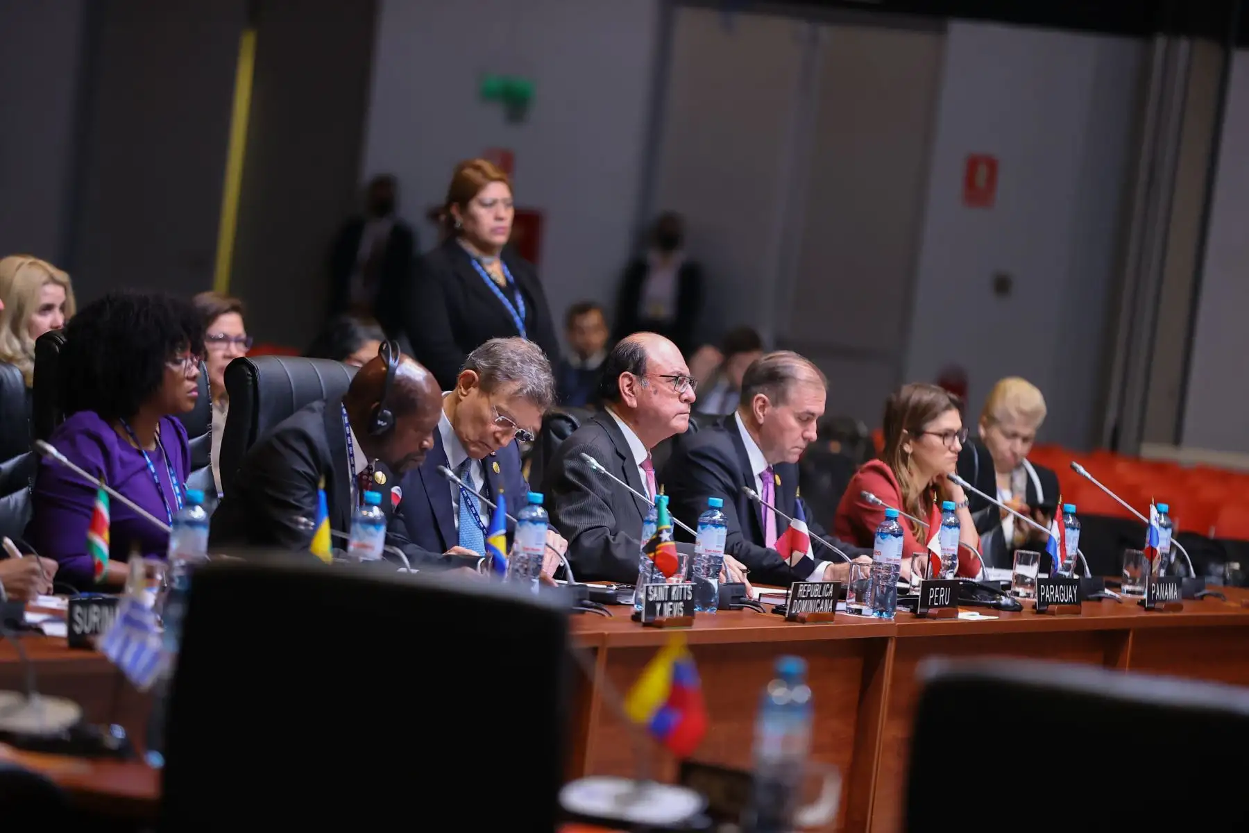 Con la presencia del secretario de Estado de Estados Unidos, Antony Blinken, se inició la Reunión Ministerial del Grupo de Revisión de la Implementación de Cumbres (GRIC) en el marco del 52º Asamblea General de la OEA.
Foto: ANDINA/Andrés Valle