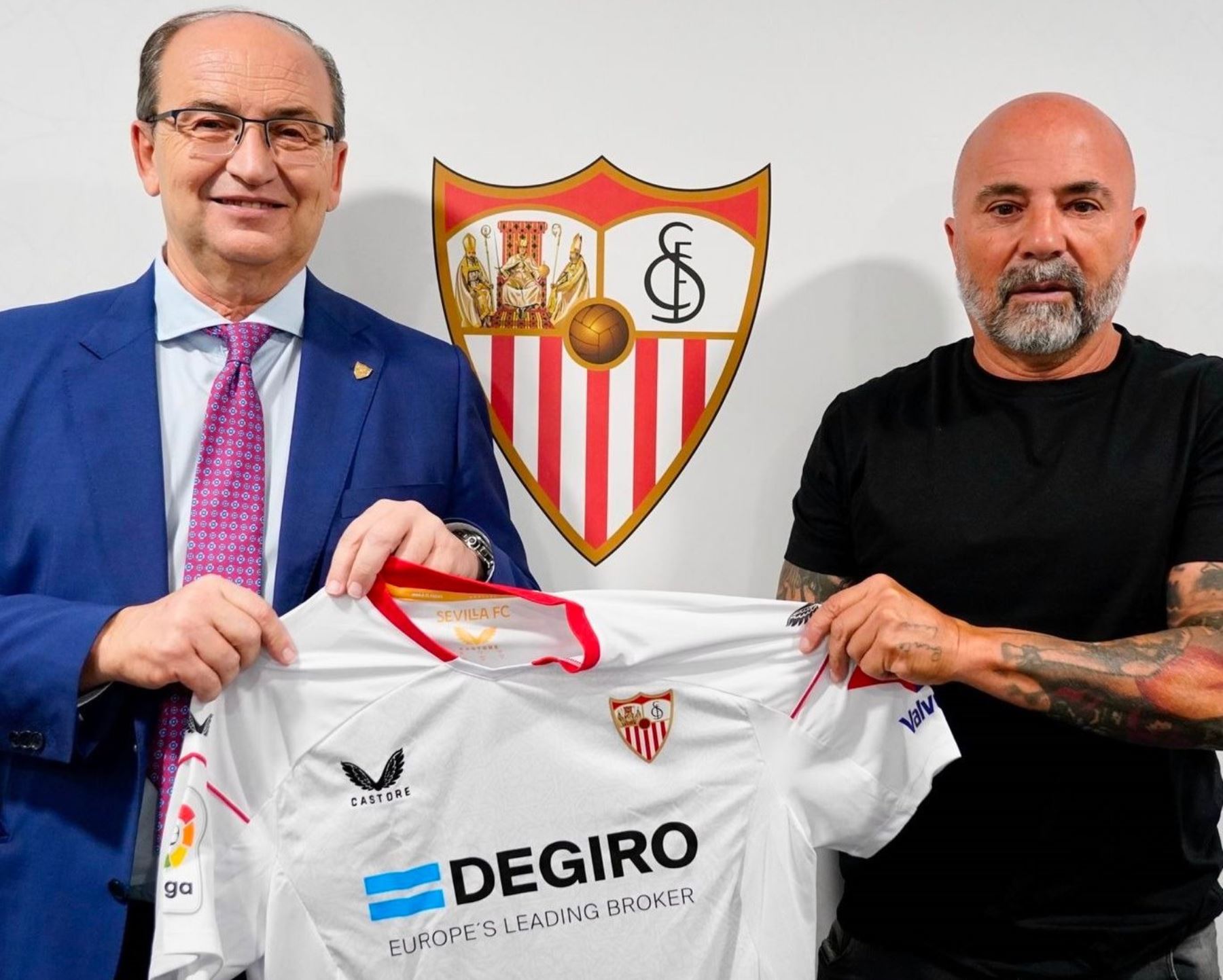 Sampaoli fue oficializado nuevo técnico del Sevilla de España