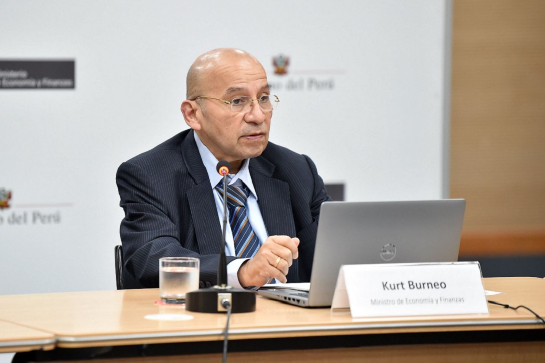 Ministro de Economía y Finanzas, Kurt Burneo. Foto: Cortesía.