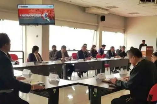 Mininter presenta la Política Nacional Multisectorial de Seguridad Ciudadana al 2030 (PNMSC 2030), con el objetivo de impulsar la participación y compromiso de cada uno de los sectores involucrados en la implementación de los servicios que contiene dicha política. Foto: Mininter