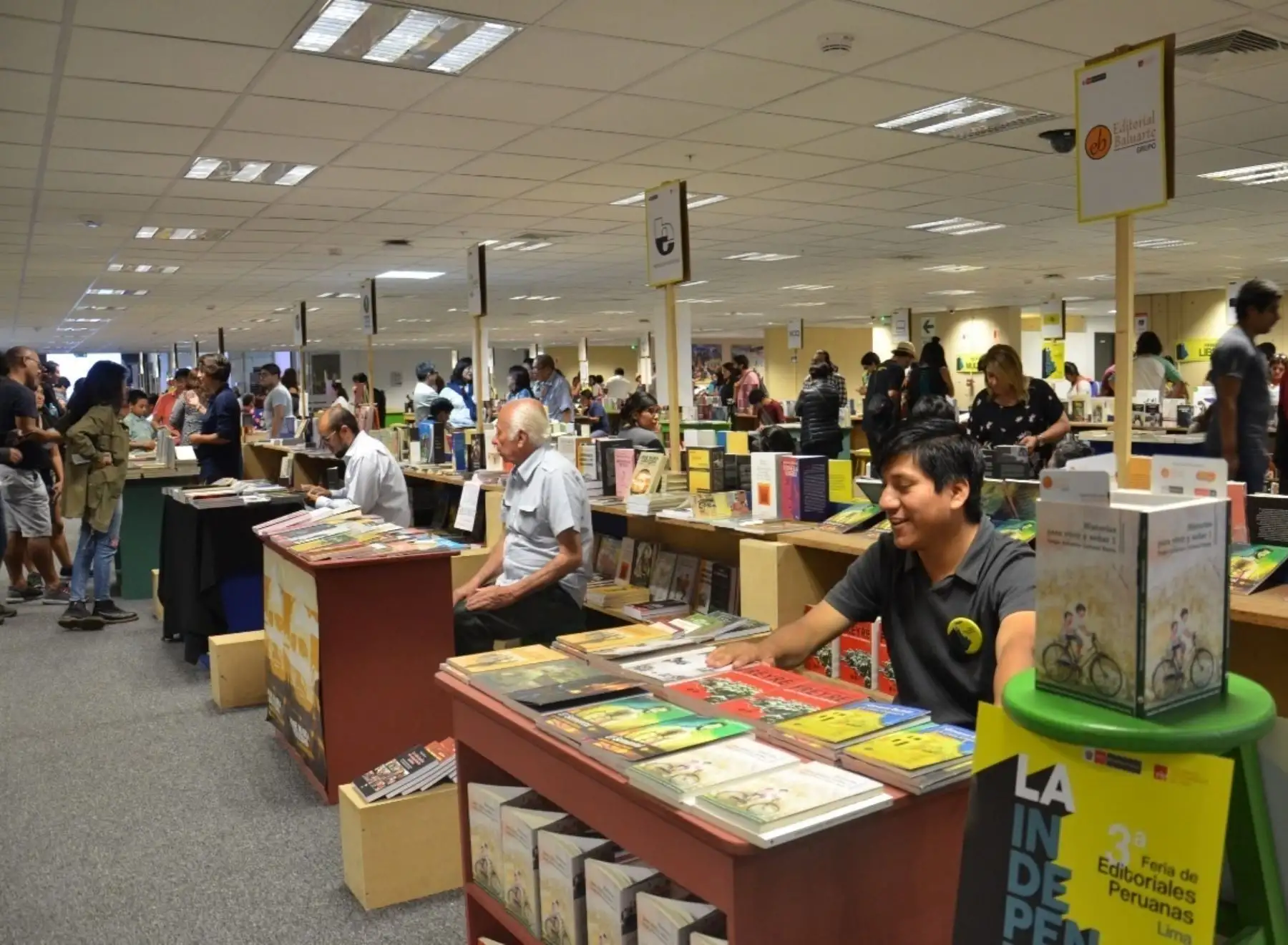 Más de 40 editoriales de 12 regiones participarán en La Independiente. Feria de editoriales peruanas  que se celebrará en la ciudad de Arequipa. ANDINA/Difusión